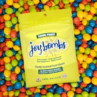 Product Joy Bombs Sour Fruit (40pk) - 2.5mg THC ea (100mg Total)