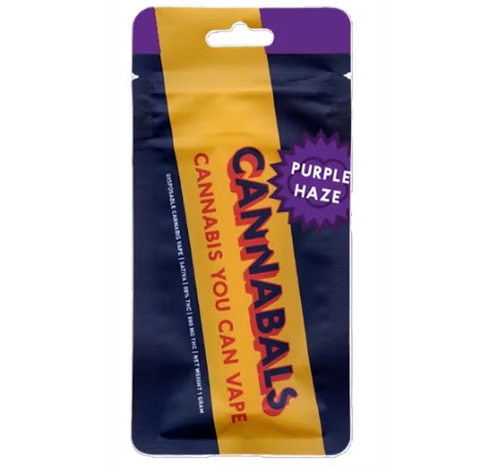 CANNABALS Cannabals - Purple Haze - Disposable Vape - 1g - Bronx Joint NY  Dispensary