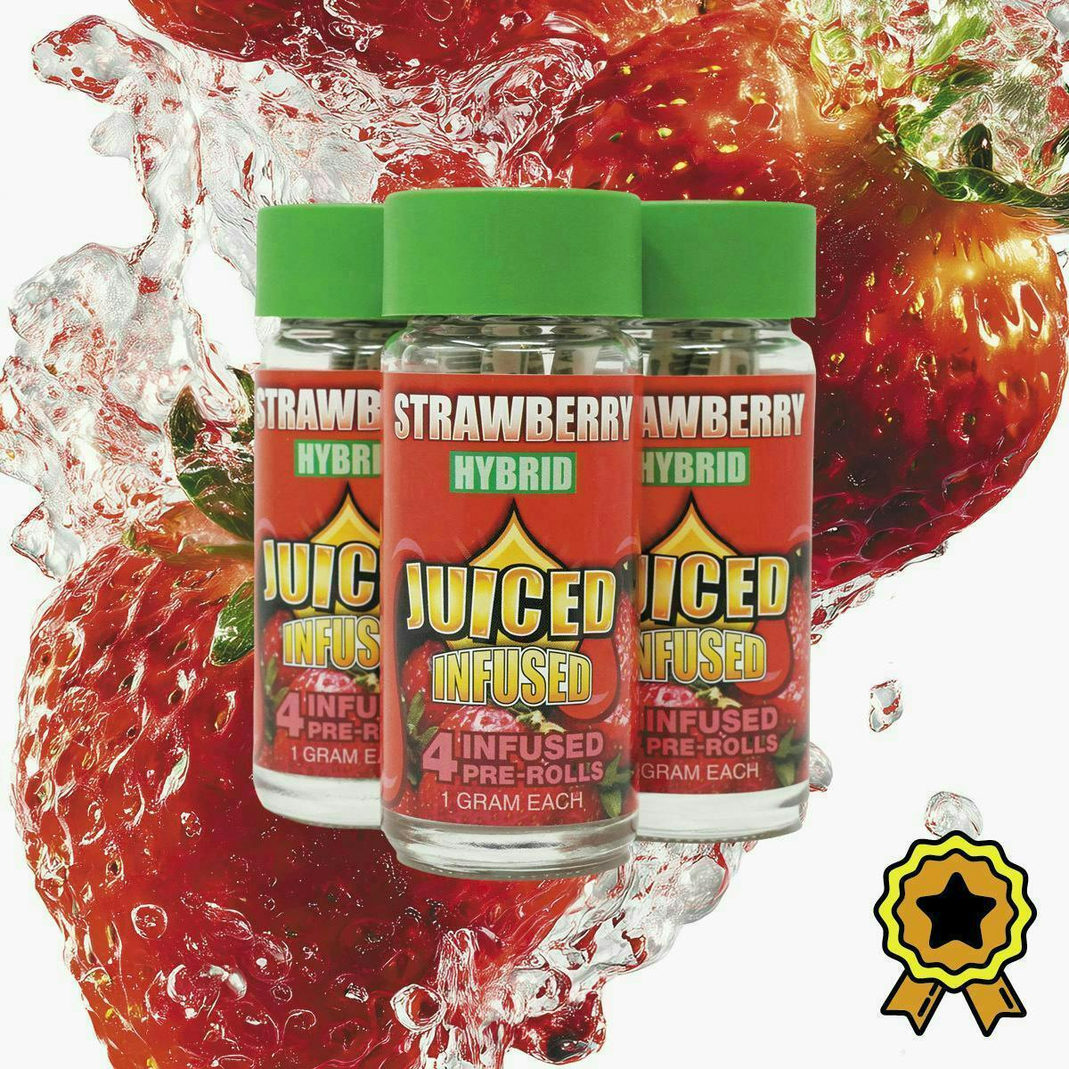 Juiced Infused Donut Hole 4pk | Pineapple (Sativa)