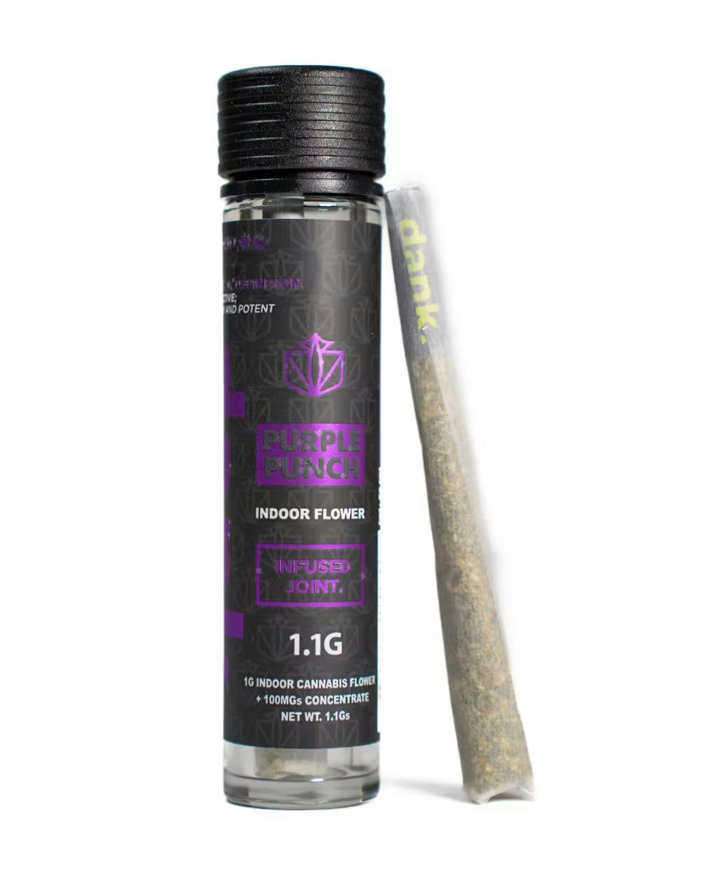 Dank | Purple Punch | 1.1g infused pre-roll (I/H) | Brooklyn