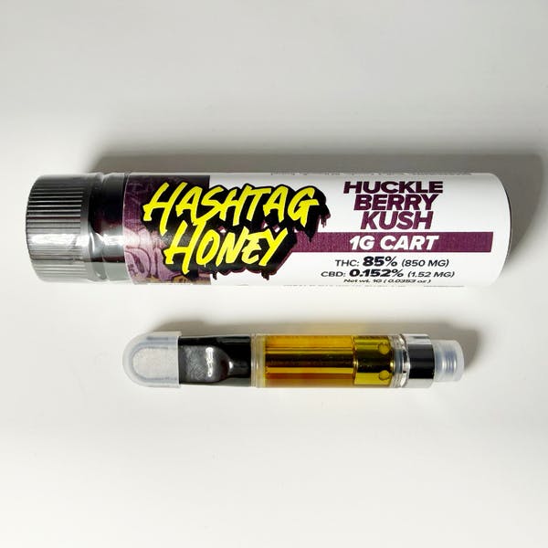 Hashtag Honey - Huckleberry Kush Cart by Hashtag Honey