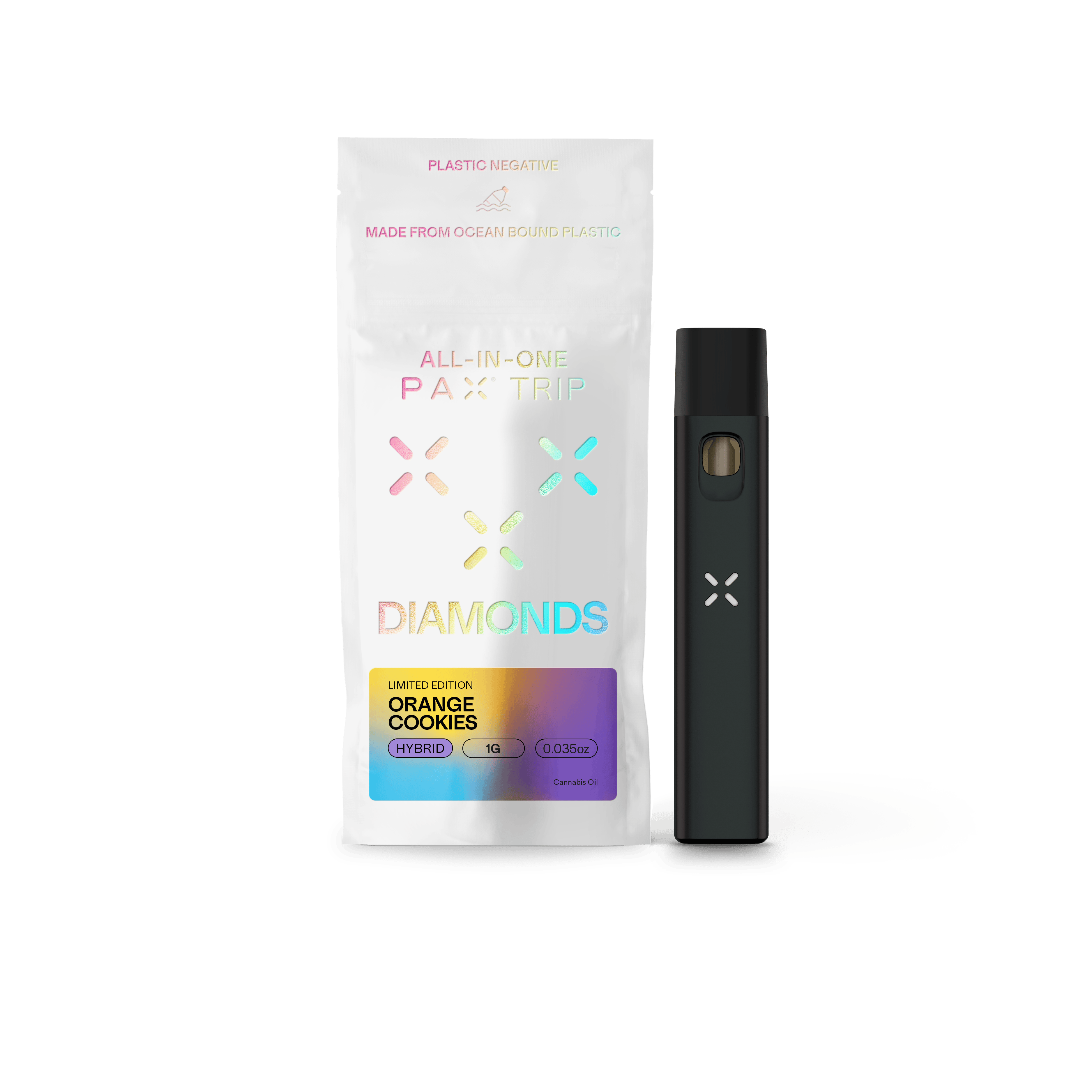 Product PAX - AIO - DIAMONDS - 1G - ORANGE COOKIES