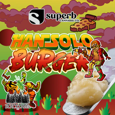 Superb Cannabis - 3.5g Rosin - Han Solo Burger - product image at King of Budz