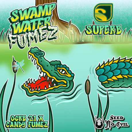 Superb Cannabis - Rosin - Swamp Water Fumes - product image at King of Budz