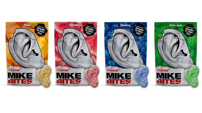 T2.0 Mike Bites | 100mg Live Rosin Gummies | Mango ( I )