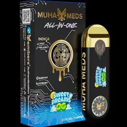 Muha Meds | Sweet Dreams OG Disposable | Grand Rapids, MI Dispensary | My  Dispensary