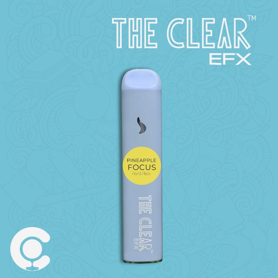 The CLEAR The Clear | 1g AIO | Pineapple Focus 2:1 | EFX - Rocky Road  Dispensary CO