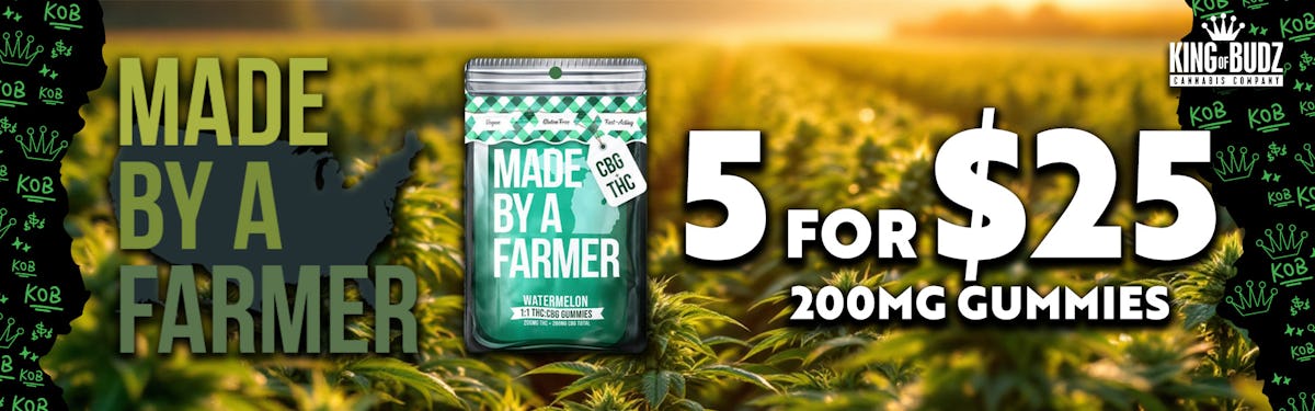 Made By A Farmer 200mg Gummies - 5/$25