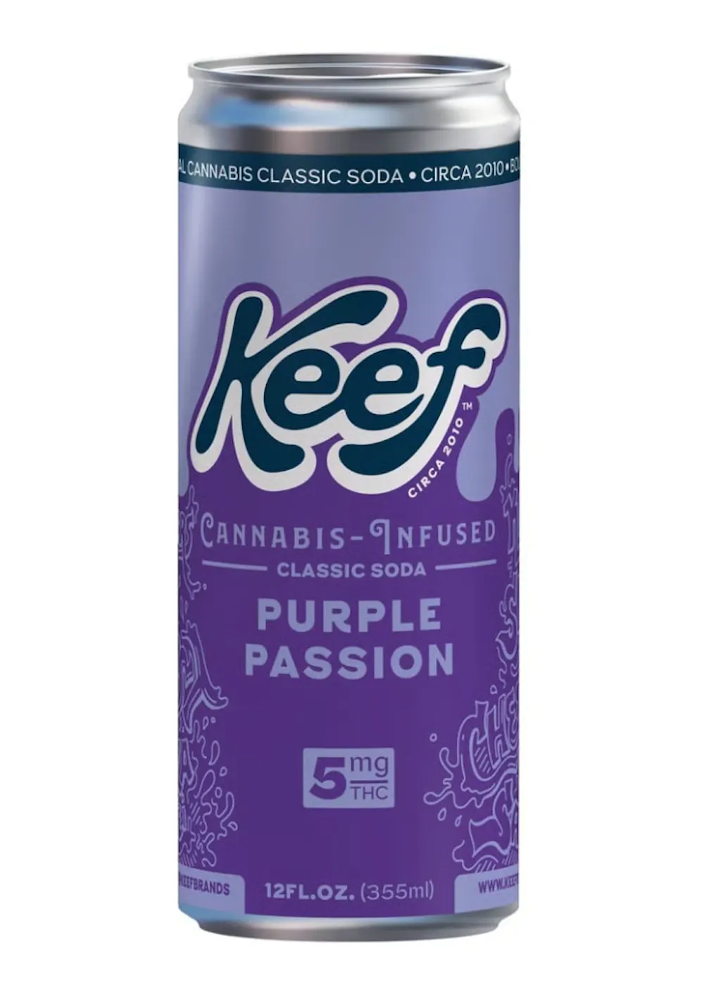 Product Keef - Purple Passion (Grape) - Soda - 5MG