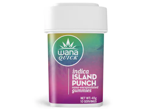 WANA | 100mg | Edibles | Gummies | 10 Pack | Island Punch-active