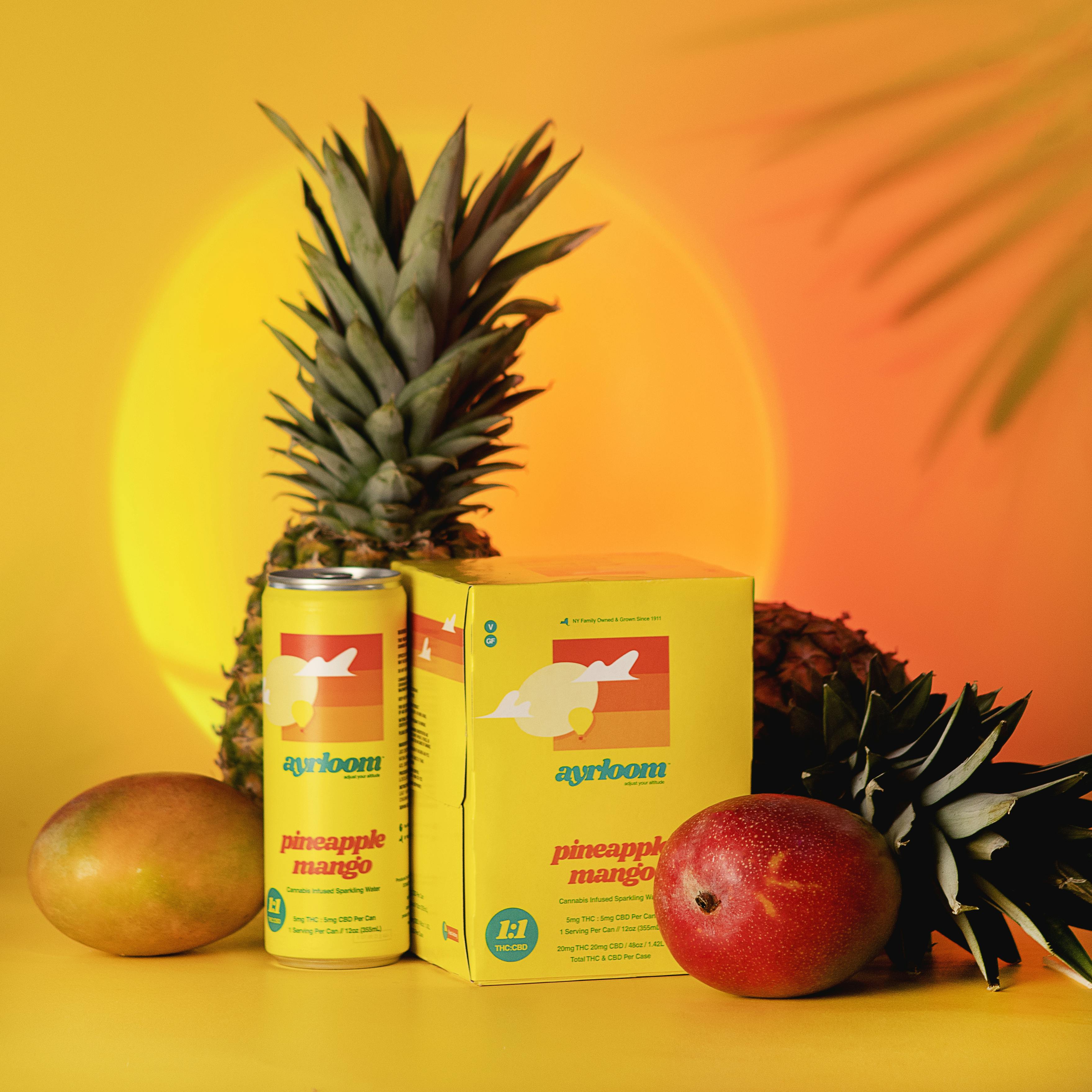 Photo of Ayrloom Pineapple Mango Beverage 10mg 12oz