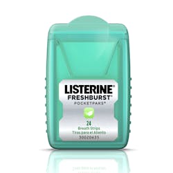 Listerine | Pocket Fresh Breath Strips - Fresh Mint