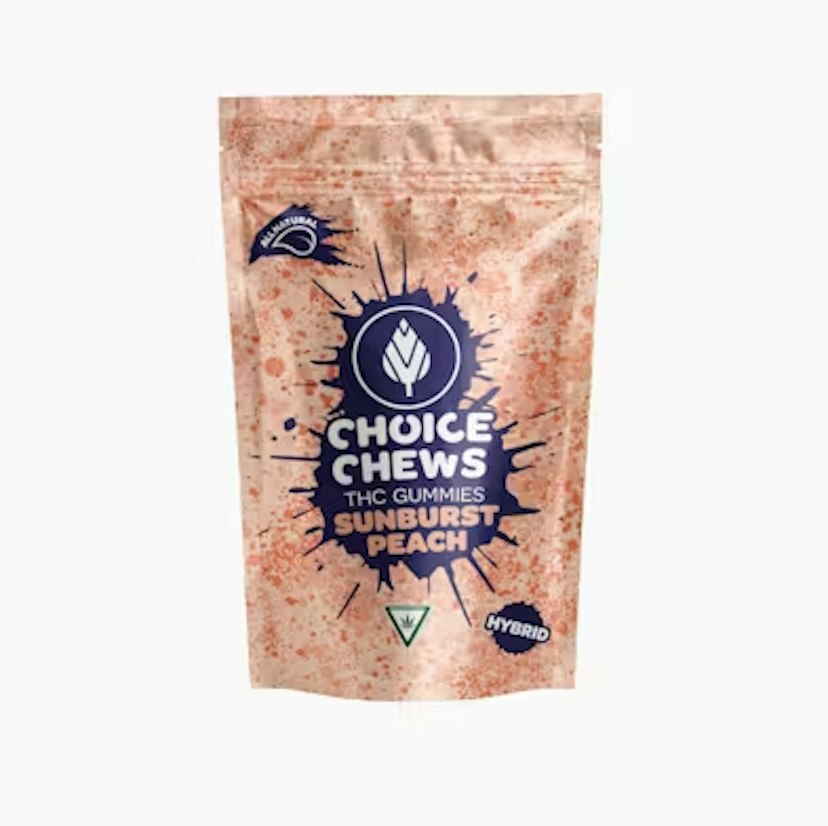 Choice | 200mg Gummies | Sunburst Peach