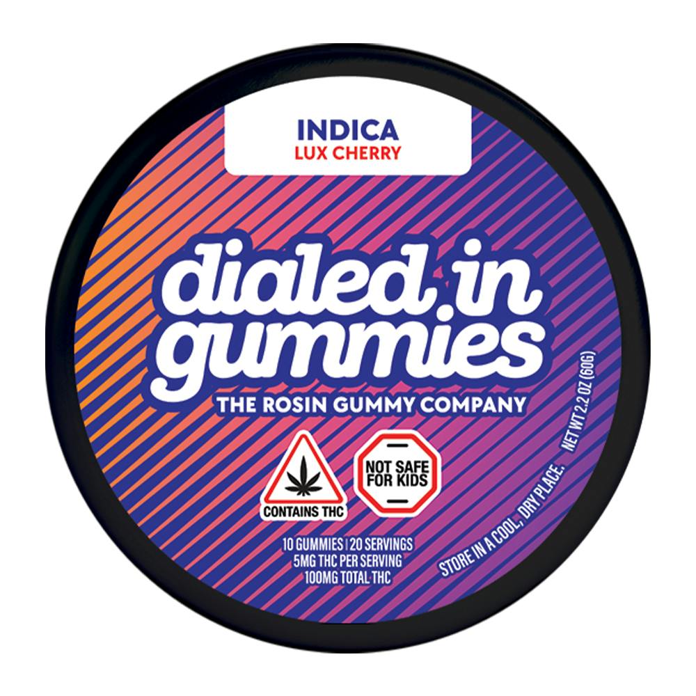Product Lux Cherry Rosin Gummies | Edibles | 100mg