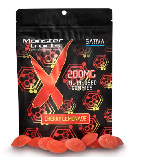 Product: Cherry Lemonade | 20mg x 10pk | Monster Xtracts
