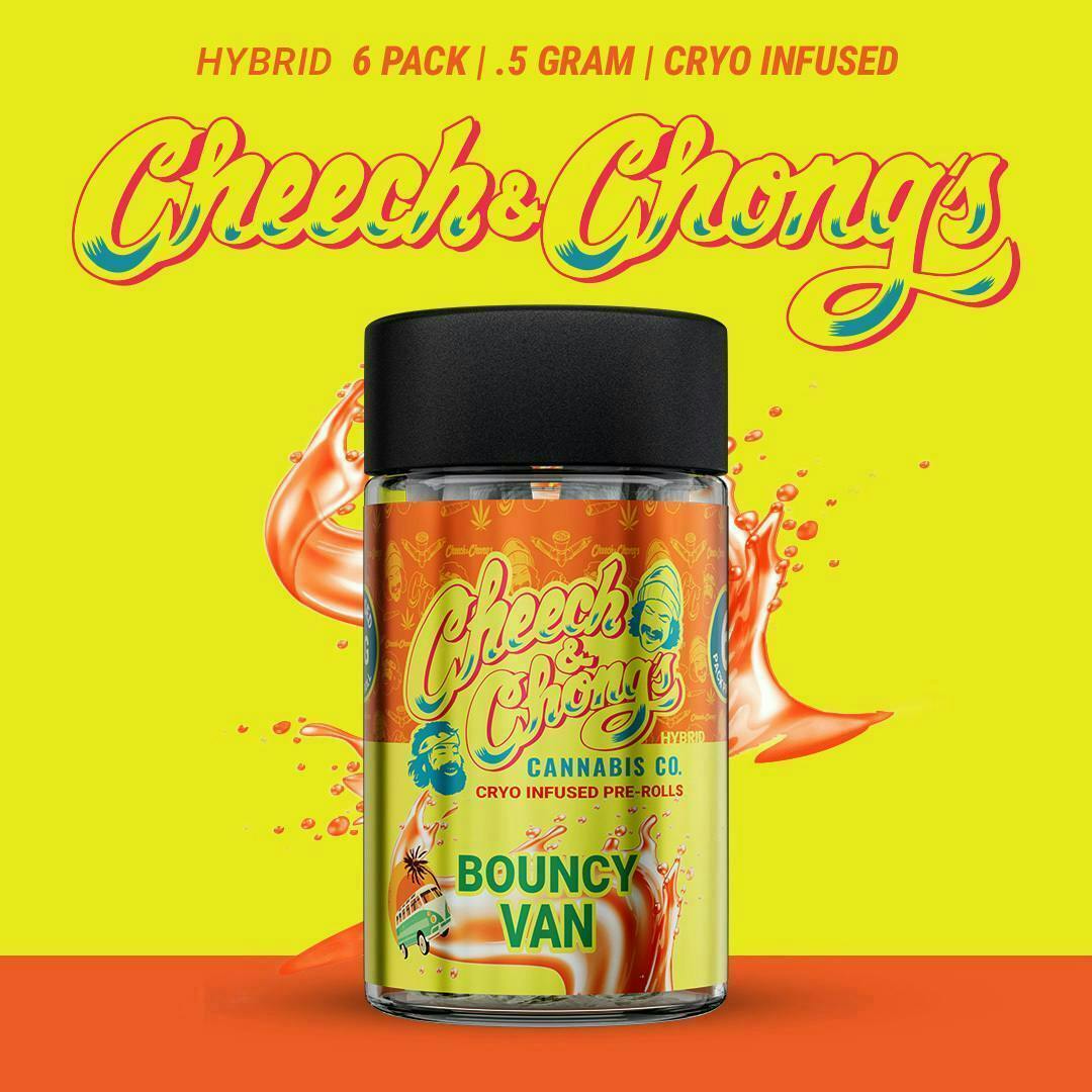 Cheech & Chong | Infused Pre-Roll 6-Pack - 3g - Bouncy Van