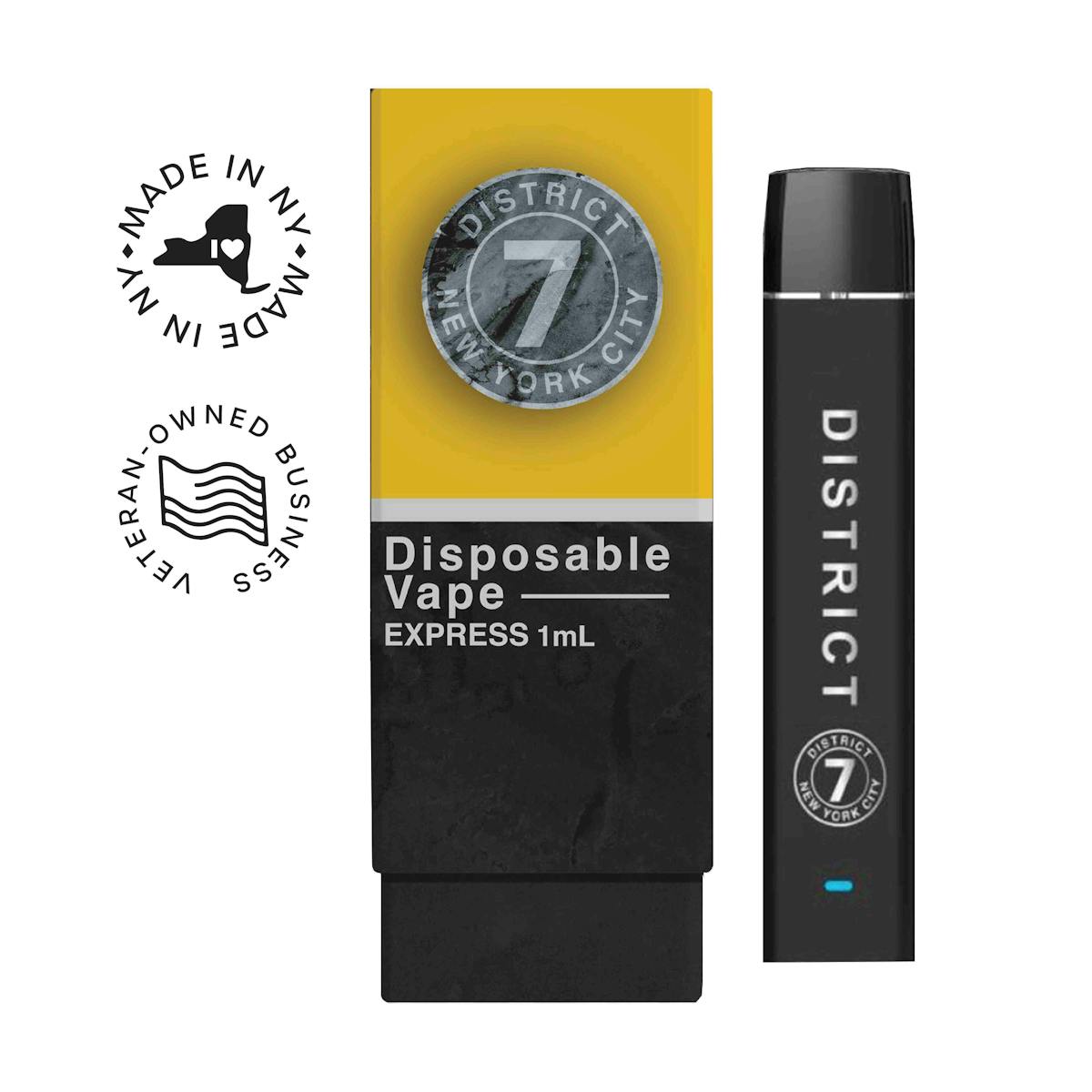 Photo of District 7 – Maui Wowie Vape 1g