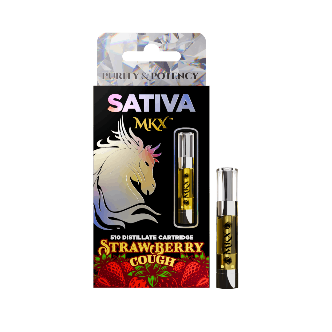 MKX 1 Gram 510 Thread Carts - Strawberry Cough (Sativa