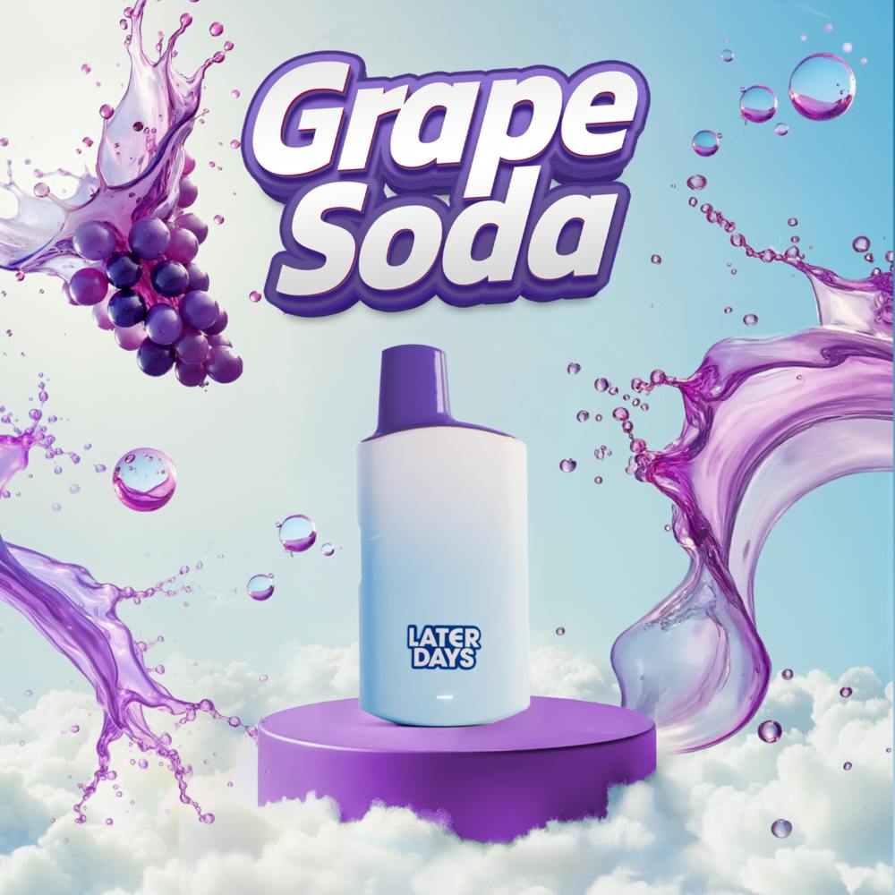 Later Days Grape Soda
