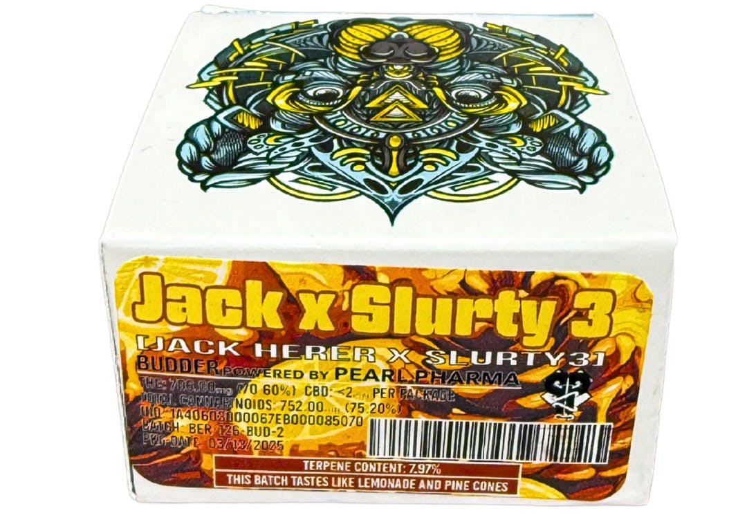 JACK SLURTY 3 LIVE RESIN BUDDER