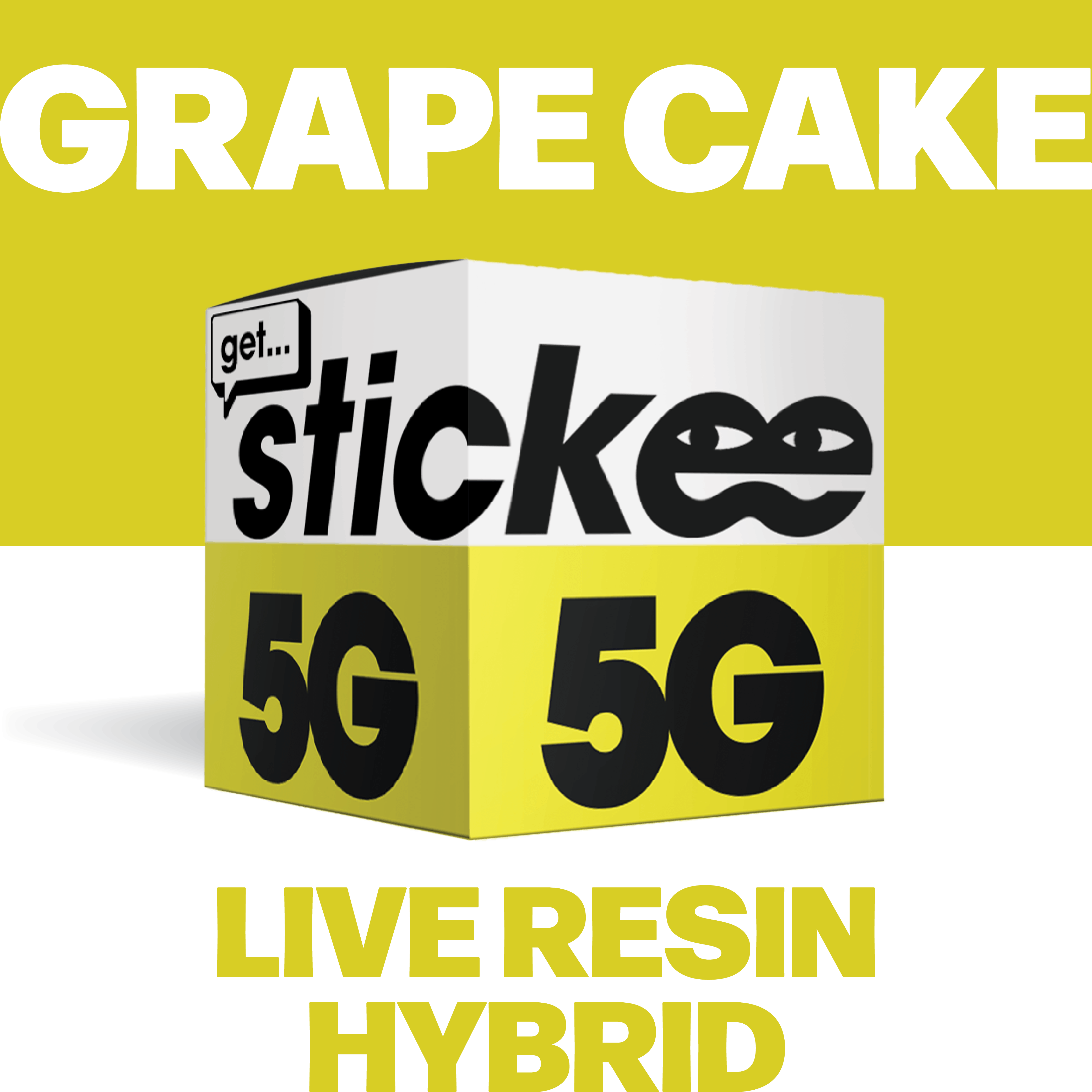 STICKEE | Grape Cake| 5G | Live Resin Concentrate