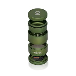 Ongrok | 5pc Grinder w/ Storage - Green #002gn