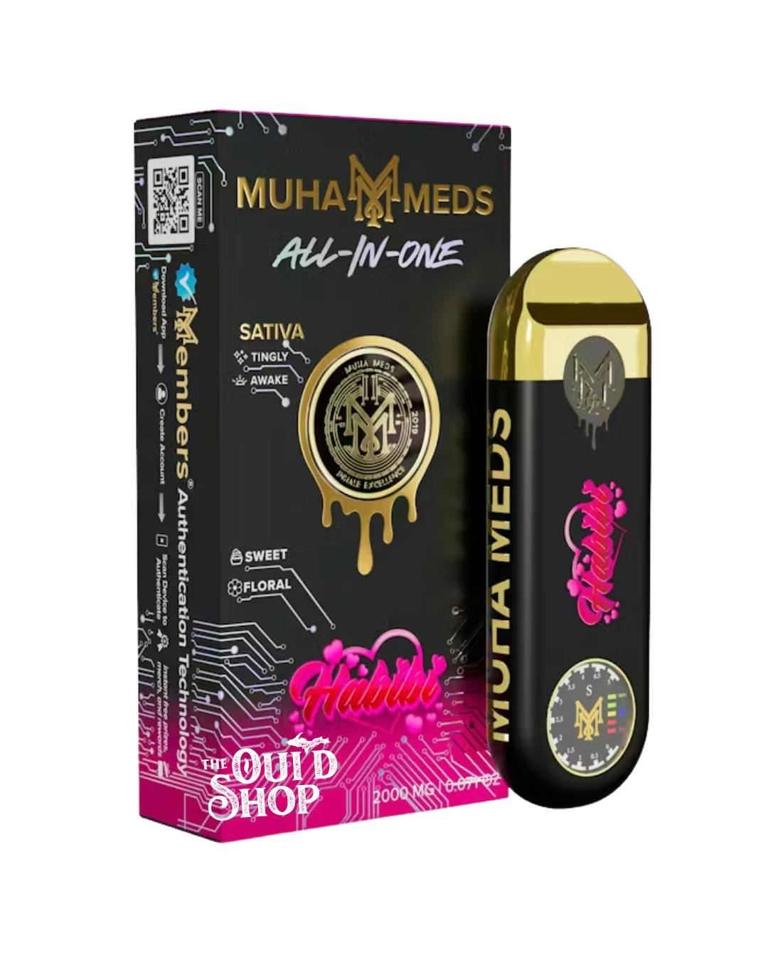 Product: Muha Meds | Disposable Gen 3 - 2g - Habibi