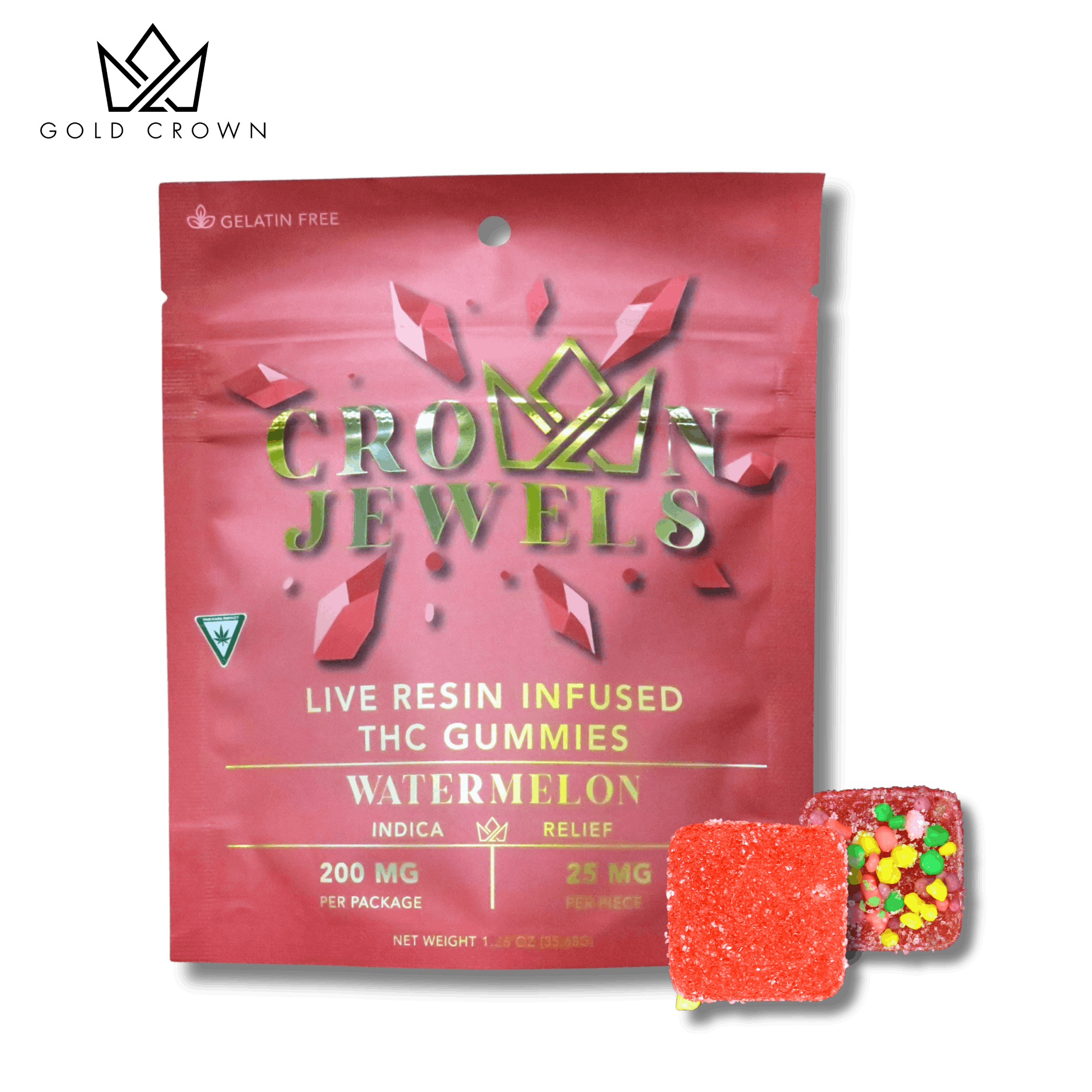 Crown Jewels 200mg - Watermelon | 25mg each