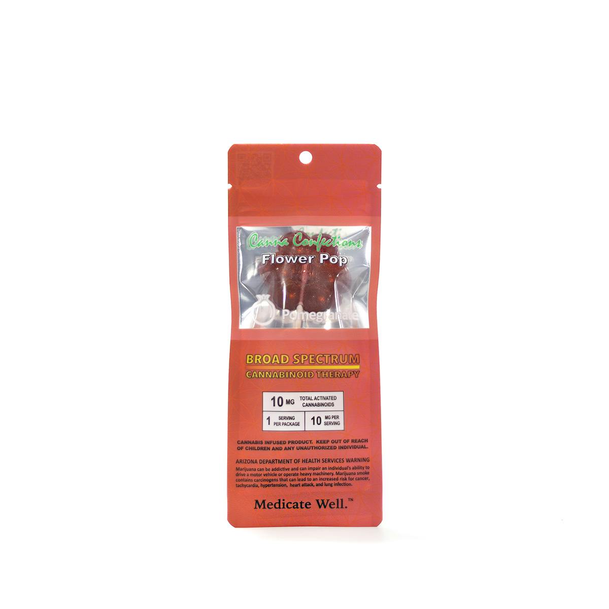 Canna Confections - Flower Pop - Pomegranate (I) (10mg)