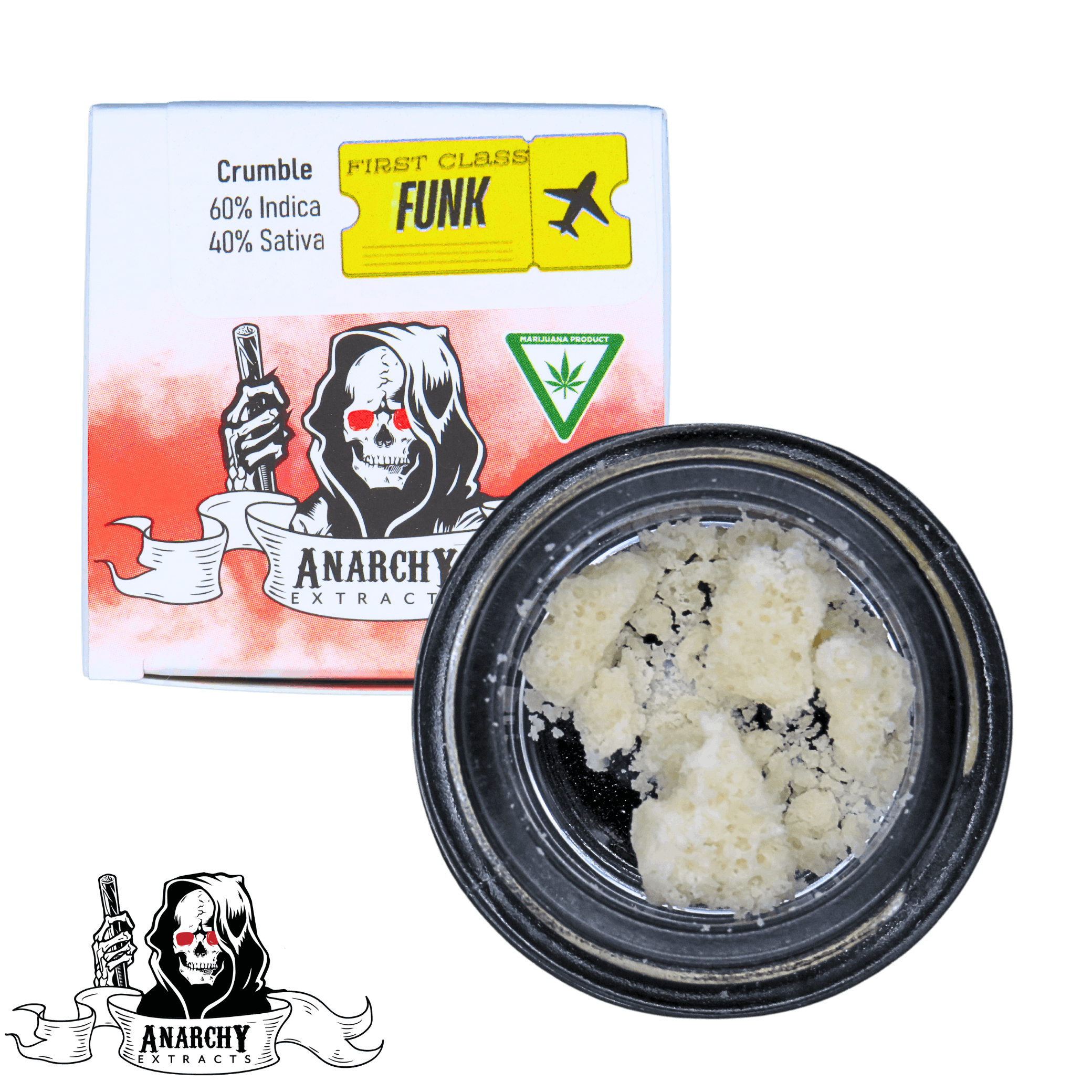 Anarchy - 1g Crumble - First Class Funk