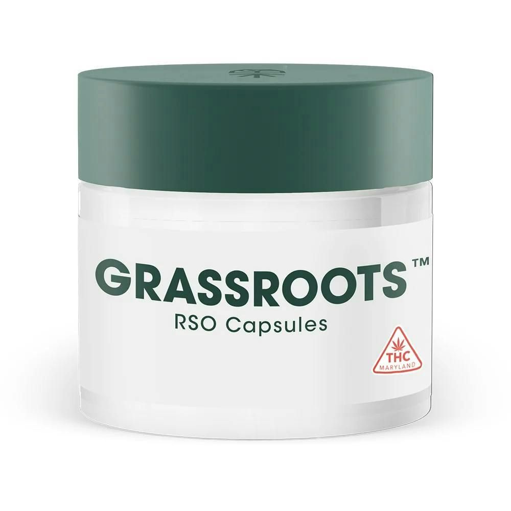 Raspberry Par RSO Capsules 10ct/50mg