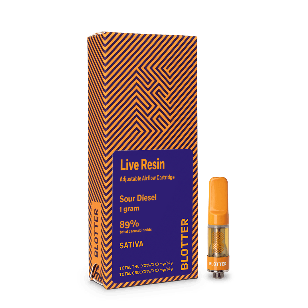 blotter-sour-diesel-liquid-live-resin-cartridge-1g-etain-ny