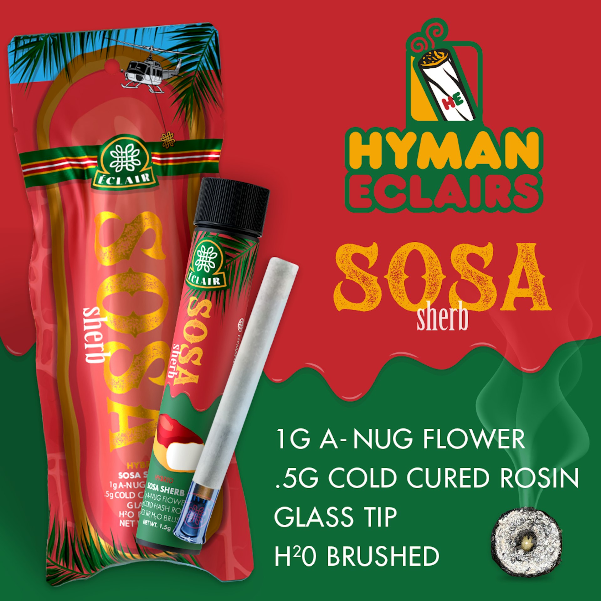 Hyman Eclair - Sosa Sherb Infused Pre-Roll