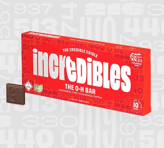 O - H Bar Chocolates 10 X