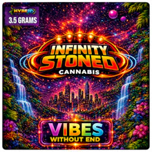 Infinity Stoned - 3.5g - Double Runtz - FLOWER by Infinity Stoned at King of Budz