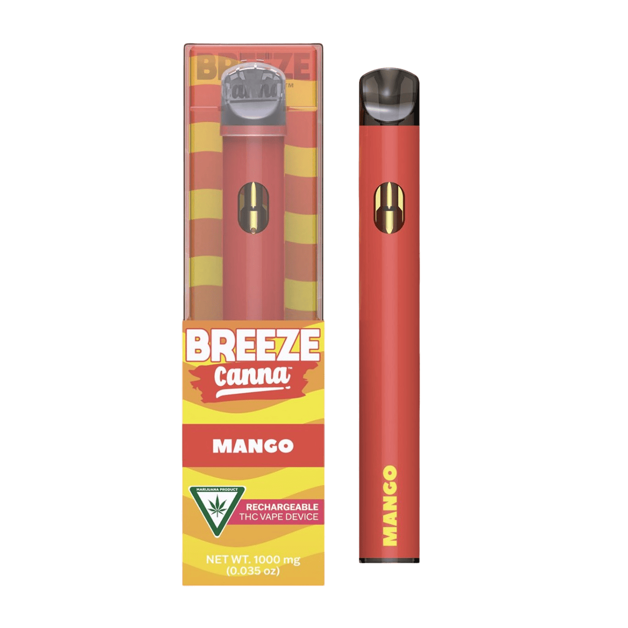 how much is elf bar vape Breeze Mango All-In-One Vape | 1g