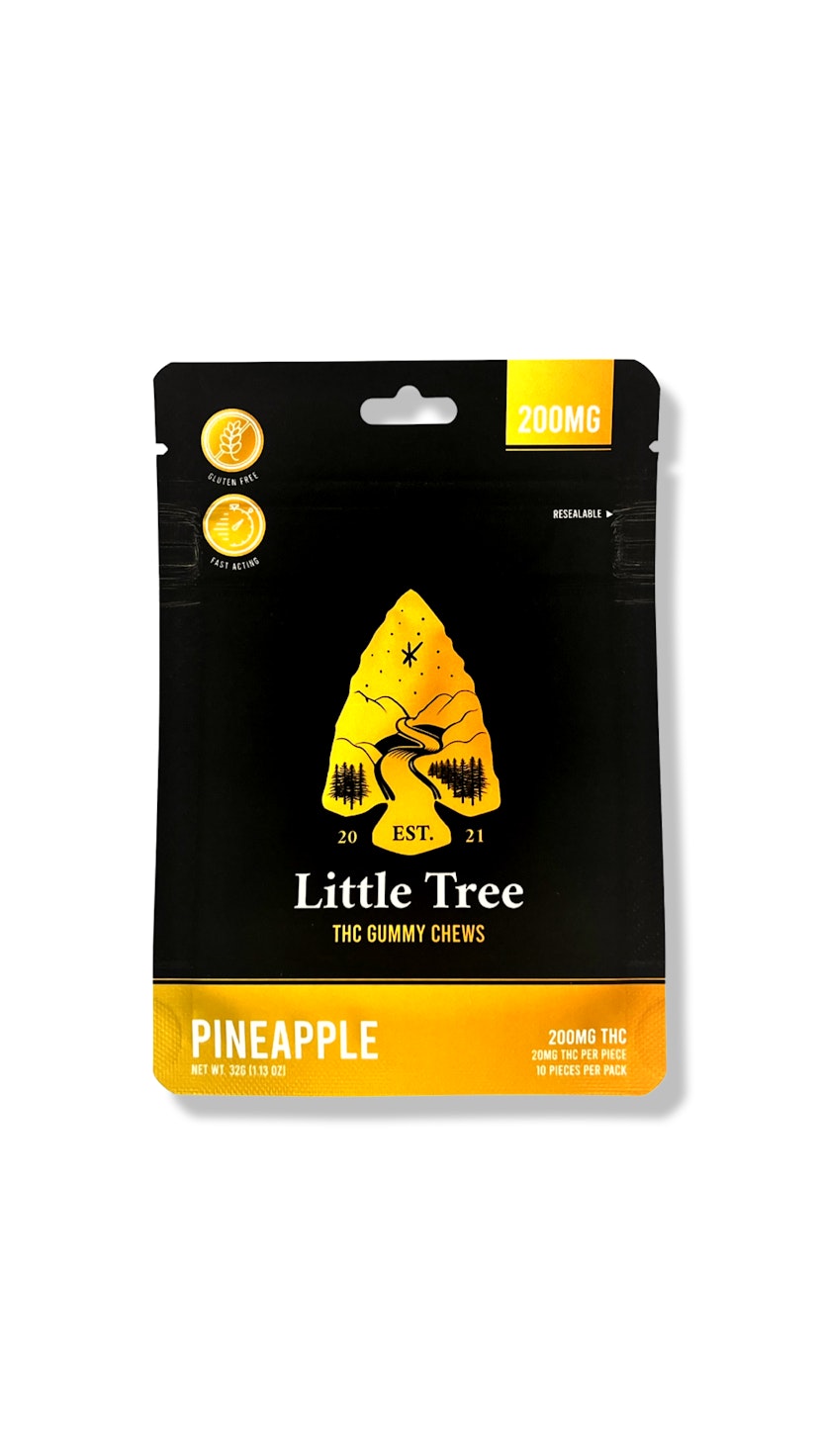 Little Tree 200mg Gummies Pineapple