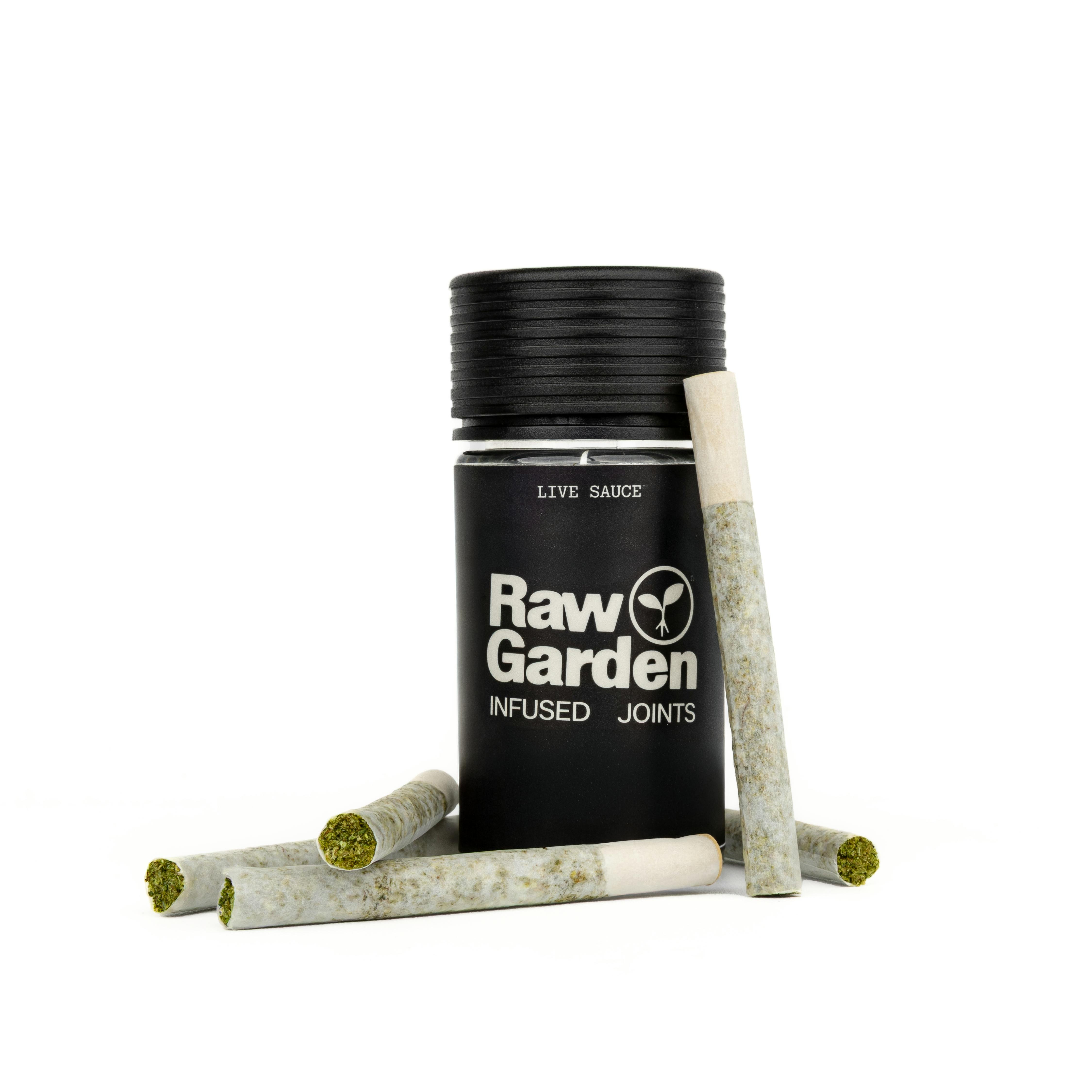 Raspberry Haze Live Sauce Infused Joints (0.5g 5-Pack)-0