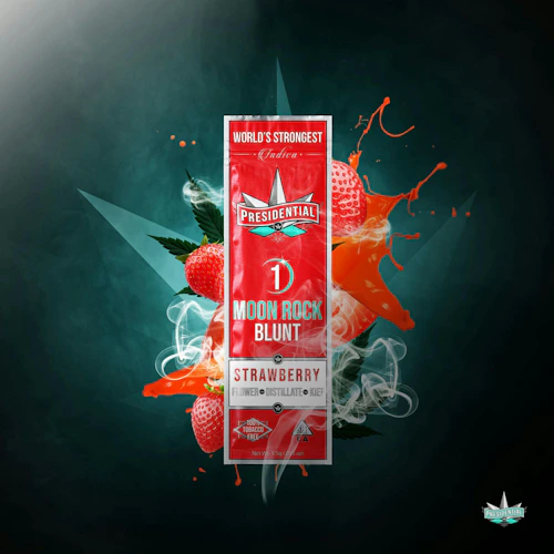 Presidential - 1.5g Moon Rock Infused Blunt - Strawberry