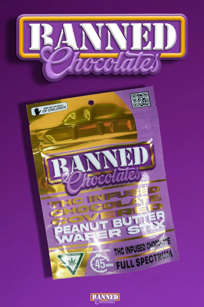 Banned - 200mg Wafer Stix - Peanut Butter