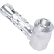Silver Aluminum Glass Pipe Gift Box
