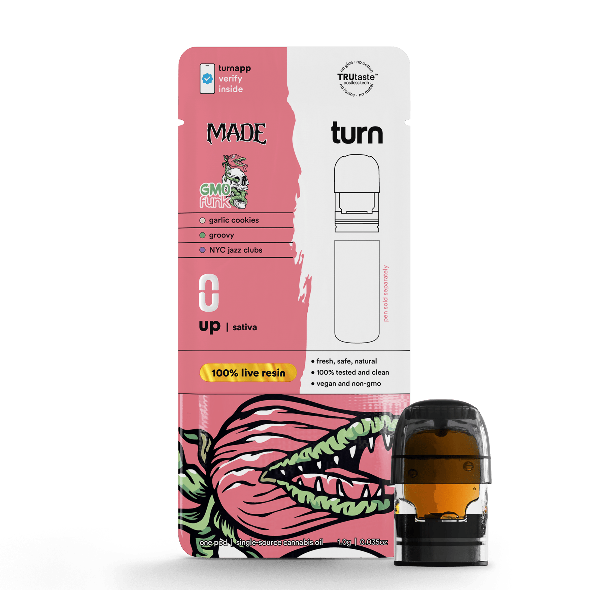 Turn | GMO Funk | Live Resin Reload | 1g