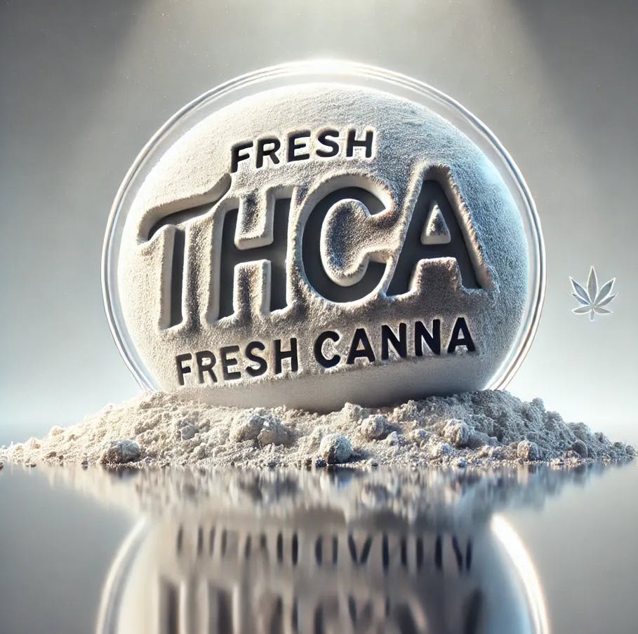 Product: Fresh Canna | THCA Isolate 1g Kief Jar