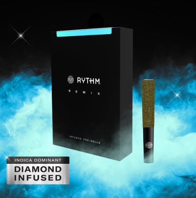 Rythm Remix Blue Z | Infused Preroll - High Rollers Cannabis