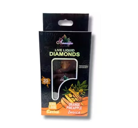 AMNESIA AMNESIA | KING LOUIE X ORANGE PINEAPPLE SWITCH | DISPOSABLE HYBRID — VAPORIZERS