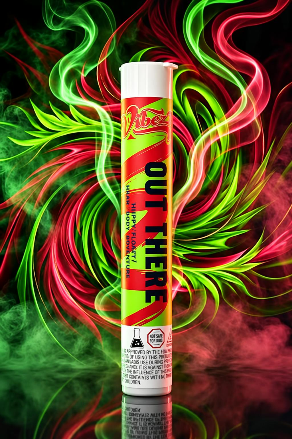 Product Vibez | Out There - Strawberry Mango Haze x Strawberry | Infused Preroll