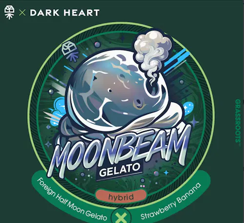 Dark Heart Collection Moonbeam Gelato Whole Flower 3.5g-2