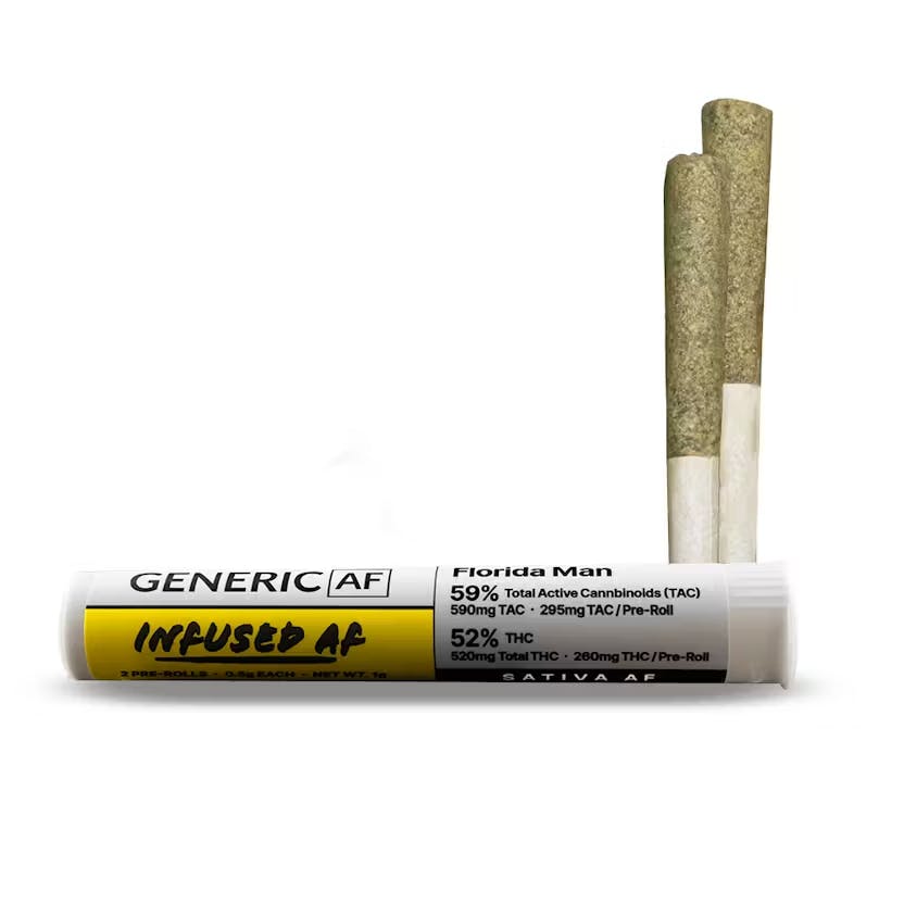 Generic AF | Florida Man | Infused | 2ct | 1g