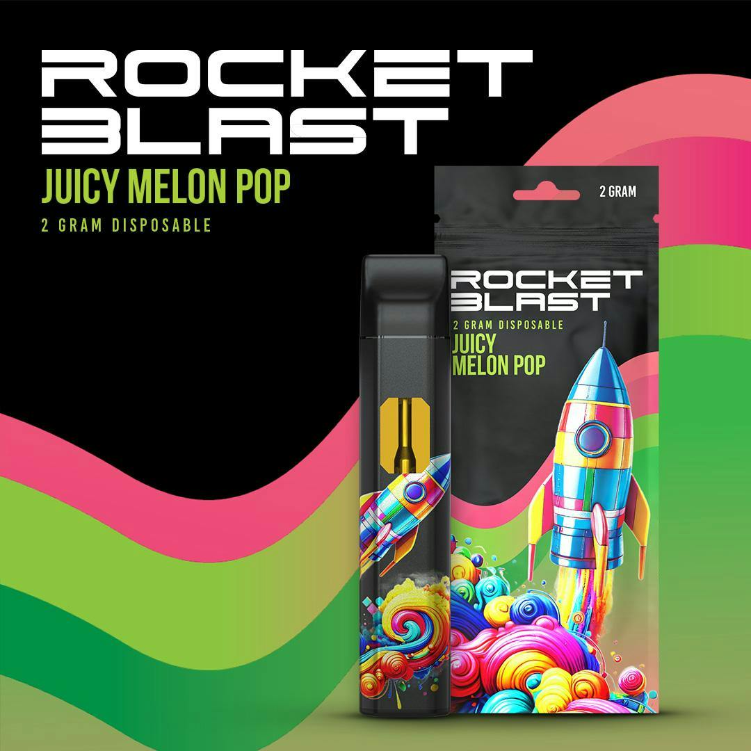 Rocket Blast - 2g Disposable - Juicy Melon Pop