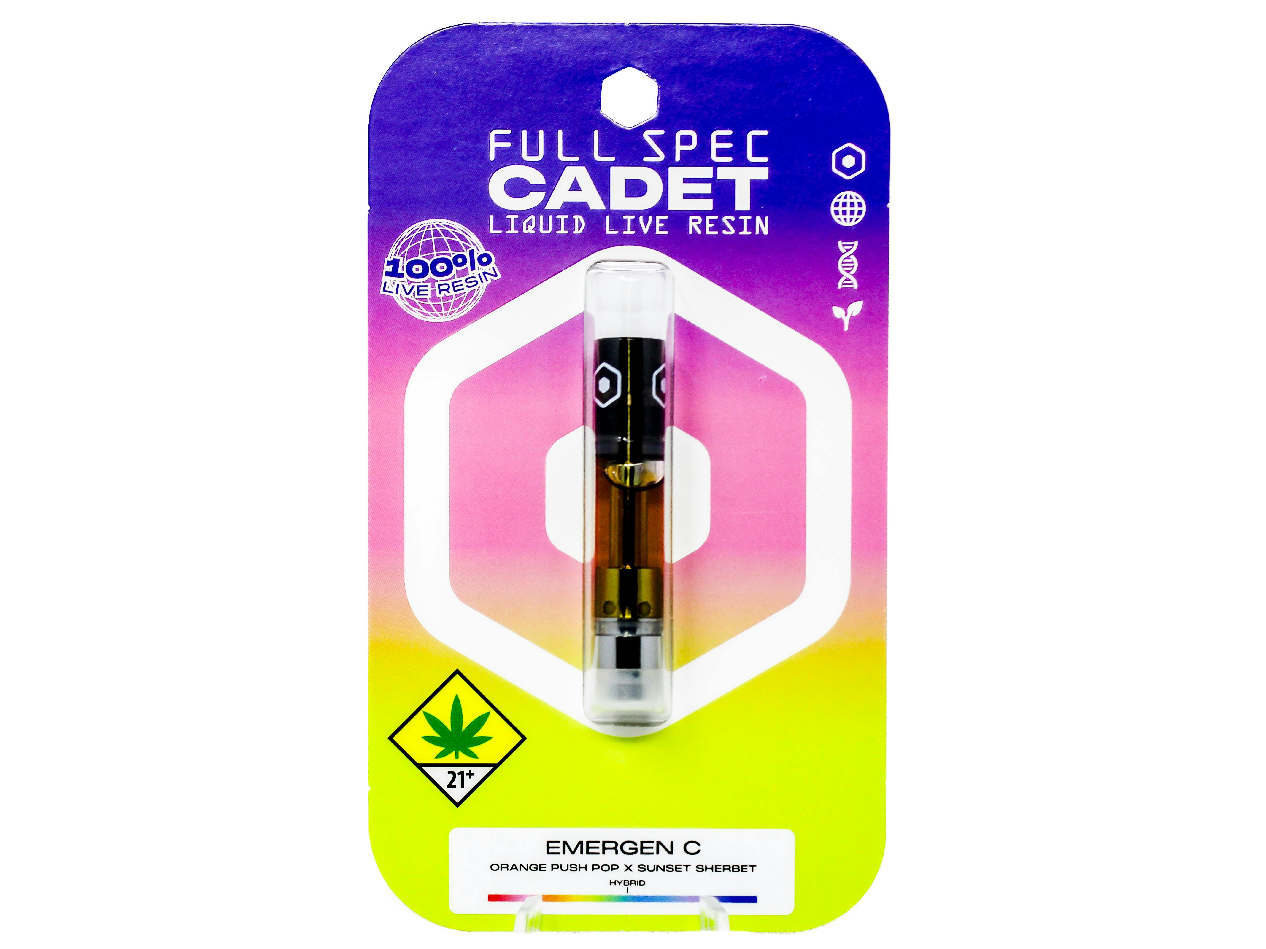 WRX Emergen C Live Resin Cart 45300 | Cannabis and Glass